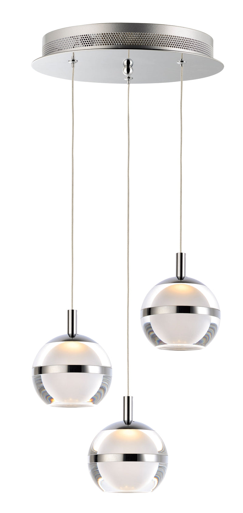  Swank 3-Light Pendant E24593-93PC Suspension Pendant