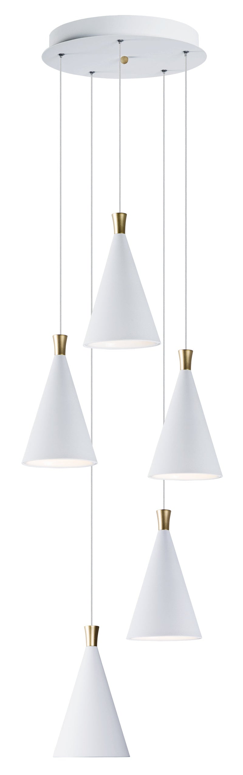  Norsk LED Pendant E24625-WTMG Suspension Chandelier