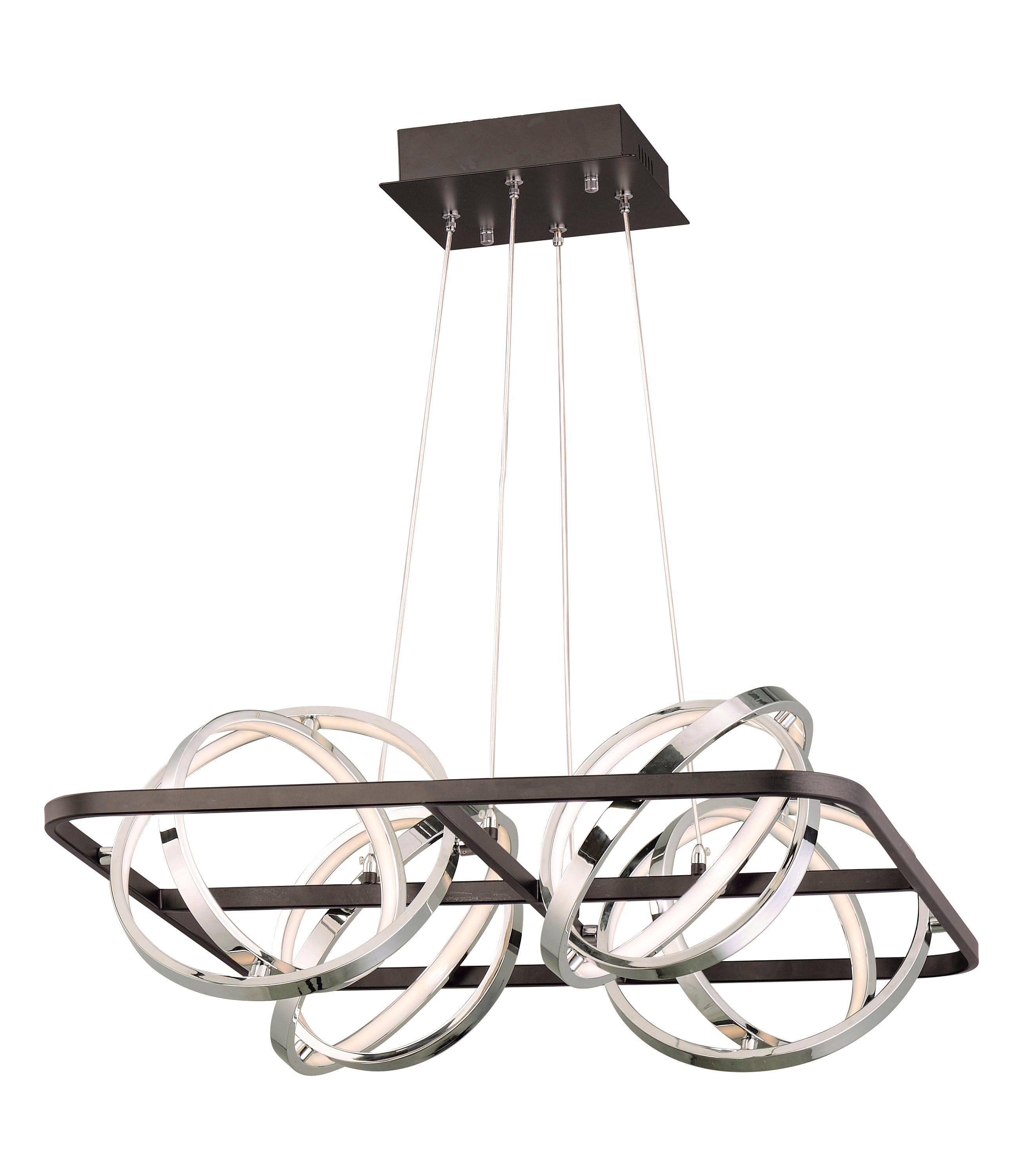  Gyro II LED Pendant E24789-BKPC Suspension Pendant