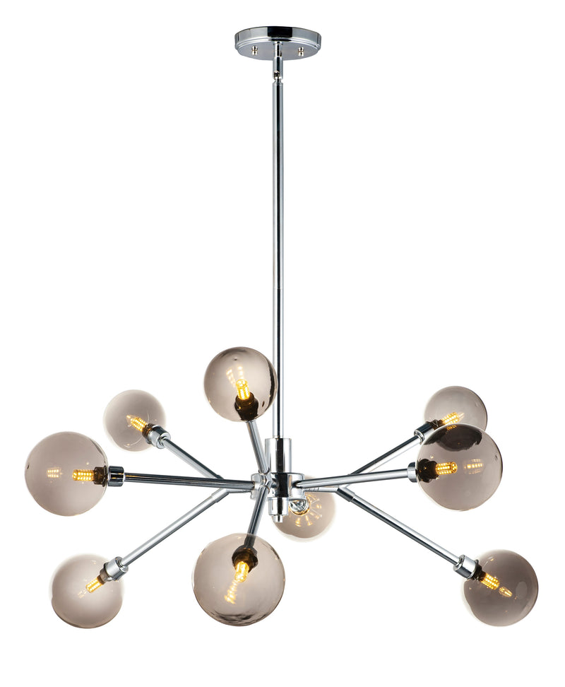  Asteroid 9-Light LED Chandelier E24823-138PC Chandelier