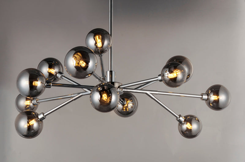 Asteroid 12-Light LED Chandelier