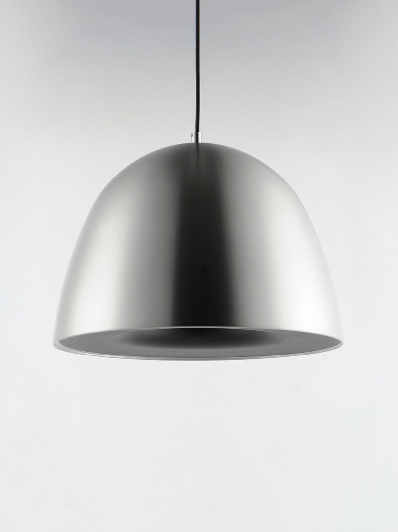 Fungo LED Pendant, 1,080 Lumens, 12W, 3000K CCT, 120V, Black/Satin Brass, Dark Grey/Coffee, or Satin Nickel/Black Finish