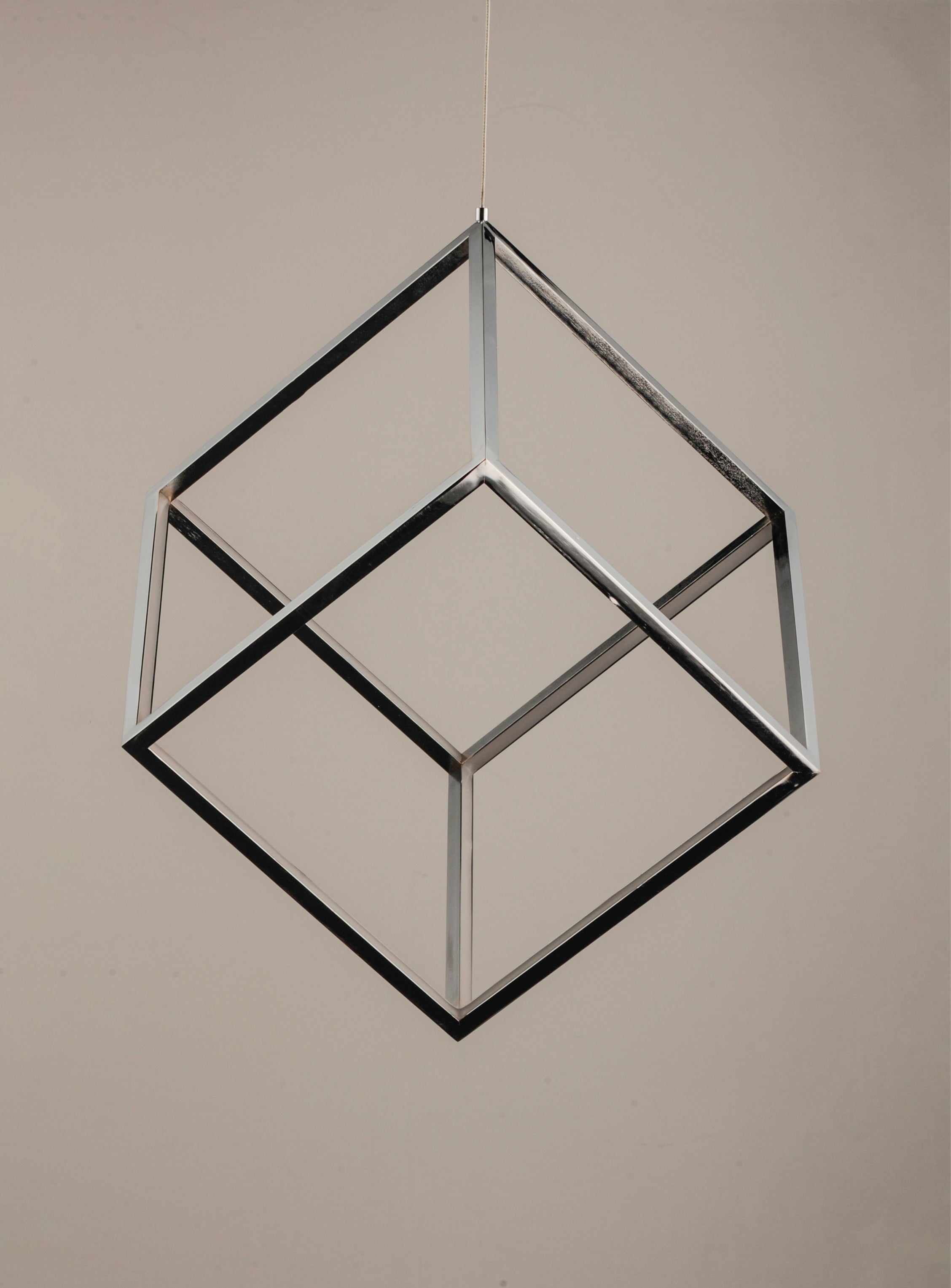 4 Square 1-Light LED Pendant