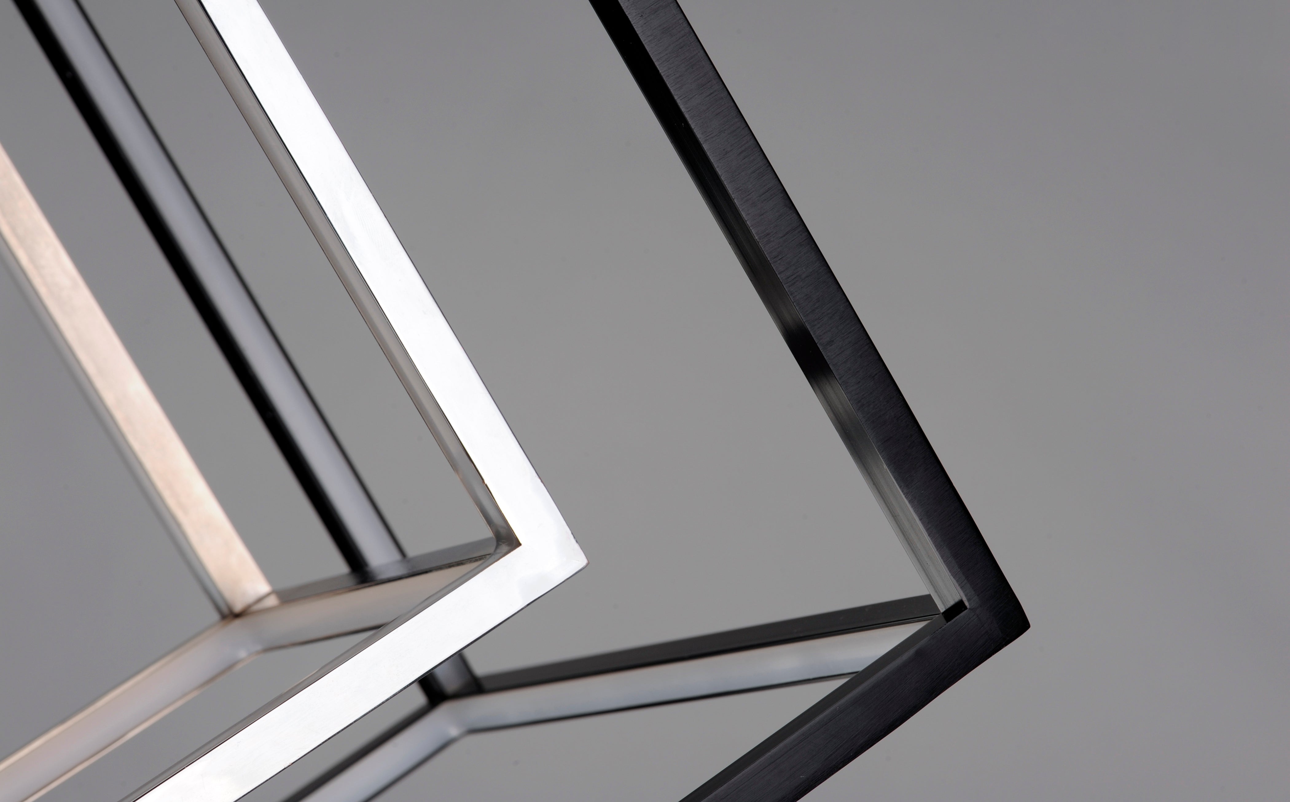 4 Square 2-Light LED Pendant