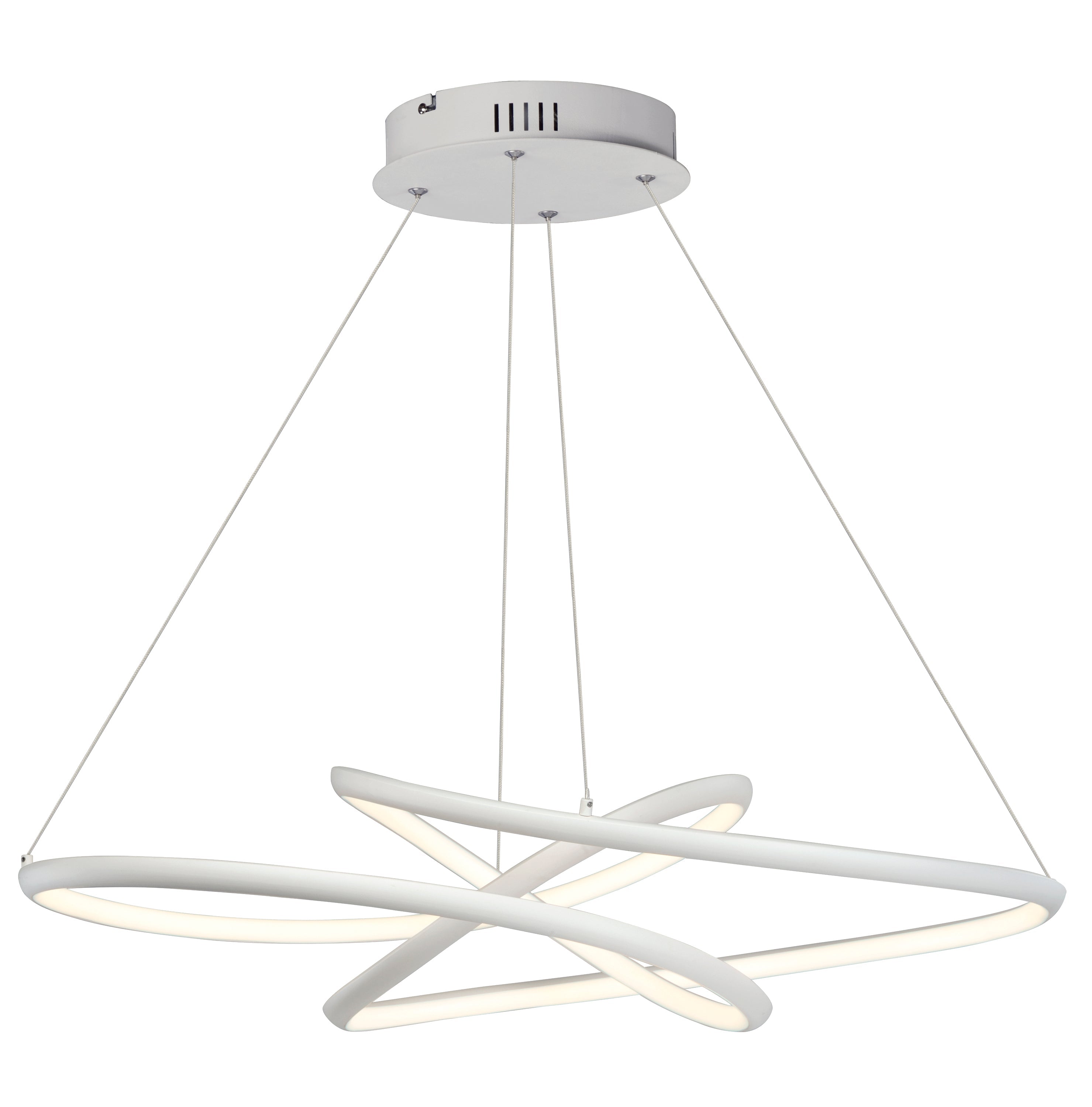  Twisted LED Pendant E30647-MW Suspension Pendant