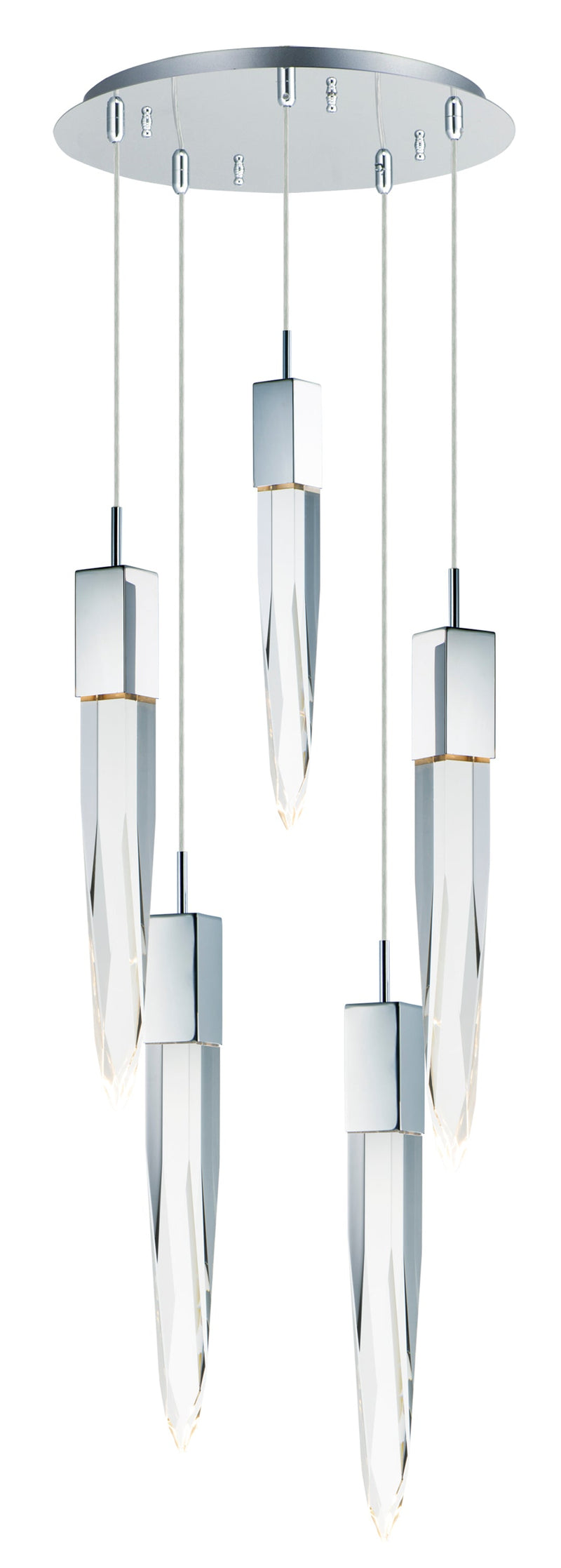  Quartz LED 5-Light Pendant E31244-20PC Chandelier