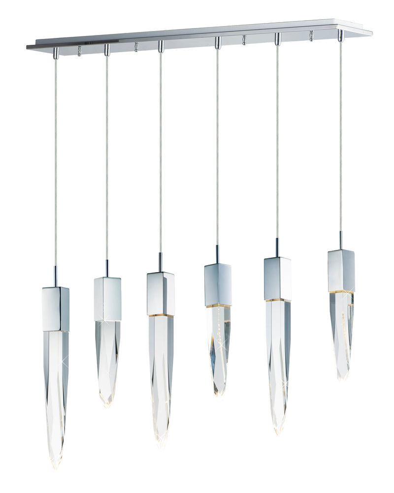  Quartz LED 6-Light Pendant E31245-20PC 