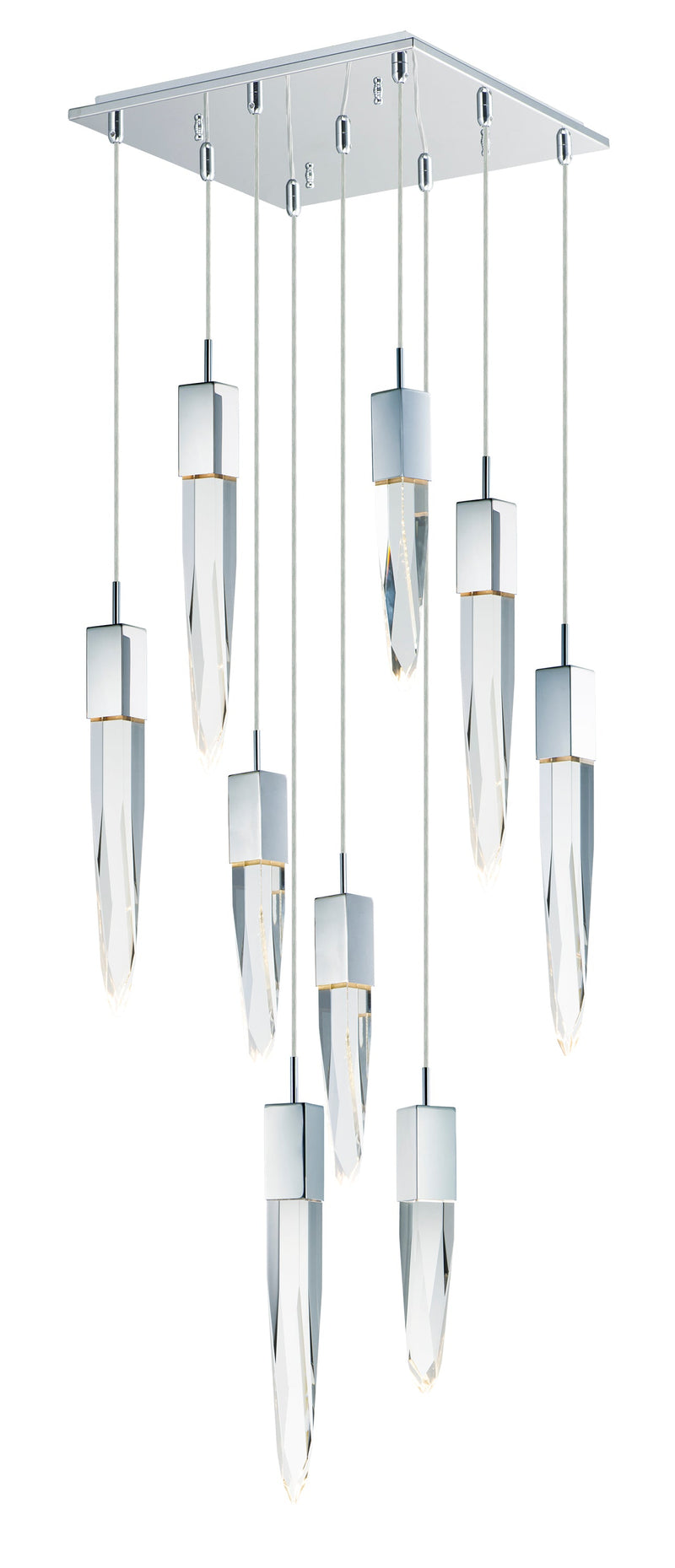  Quartz LED 9-Light Pendant E31246-20PC Chandelier