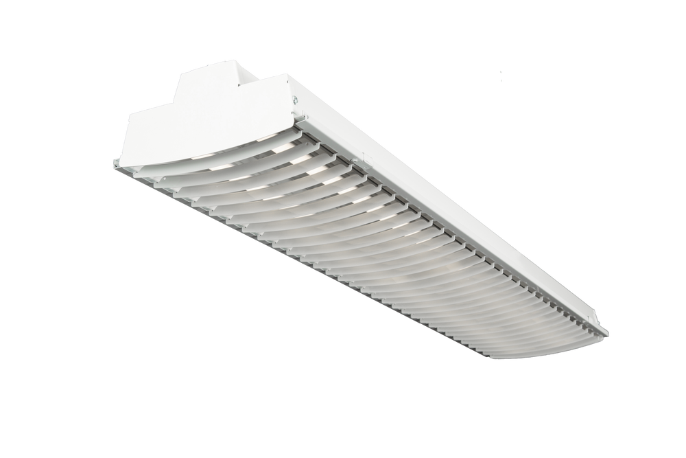 Linear Louvered Light 48 Inches 4500-9000 Lumen 2, 3, or 4 18W 5000K L