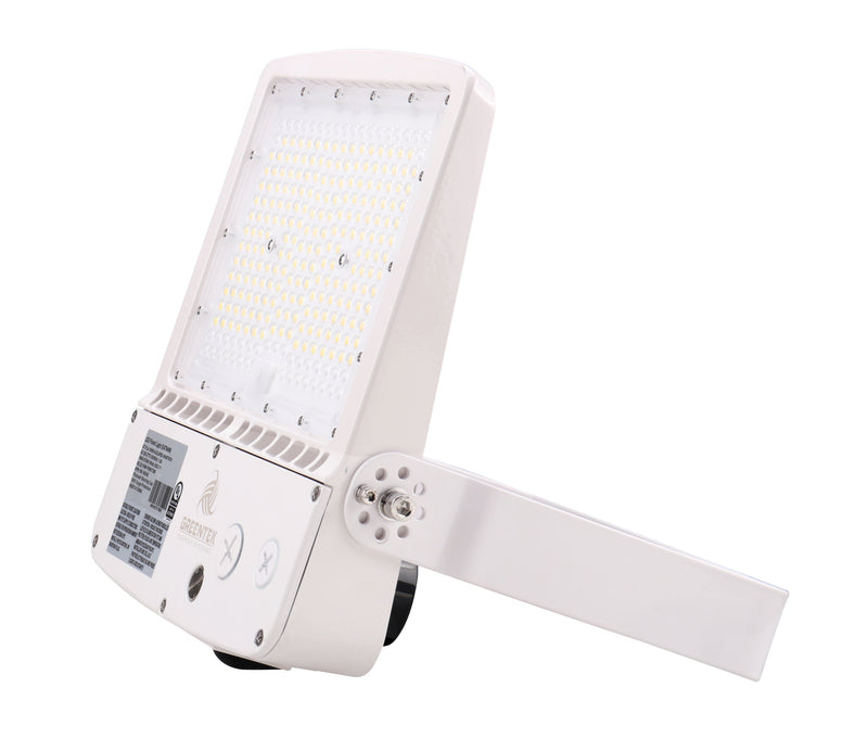 LED Flood Light - FL4 - 150W - 21750LM -  Flood Mount - White - DLC