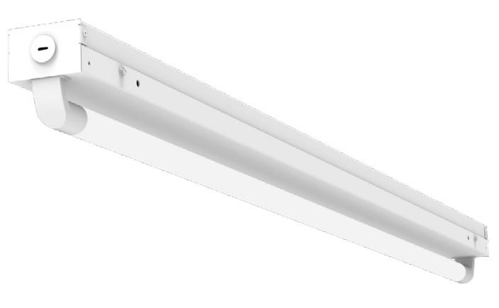 Low Profile Slim 8 Foot Strip, 24 Watt,120-277V, 3634 Lumens, 4000K or 5000K