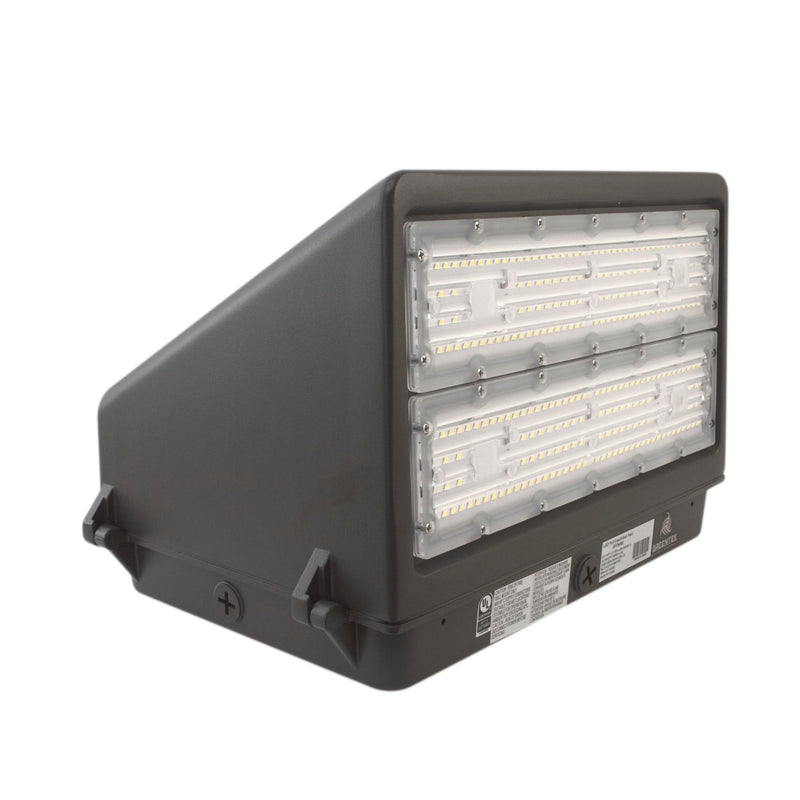 100W LED Wall Pack Light - Full Cutoff - New Dark Sky - Photocell Included -  DLC Listed