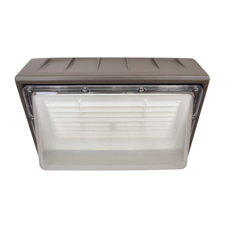 LED Wall Pack Light - 60W - 9,100 Lumens - Photocell Included - SWP3 - Forward Throw - DLC Listed