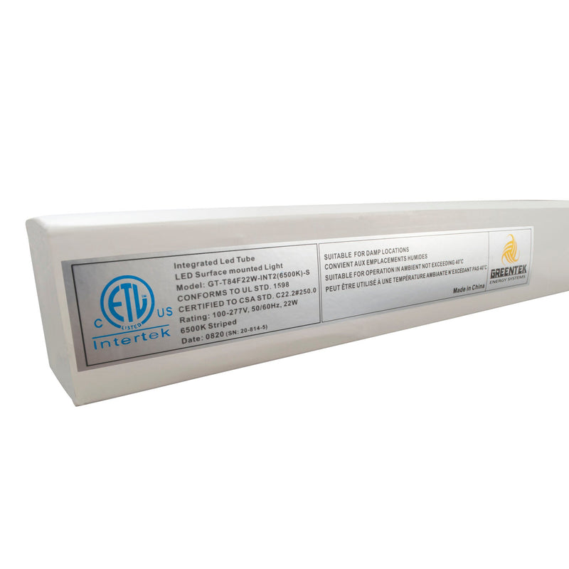 4ft 22W LED Integrated Tube - Linkable - (ETL)