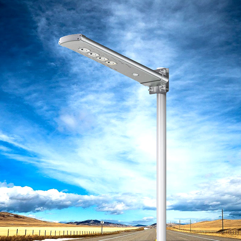 LED Solar Street Light - 3,000 Lumens - Remote Control