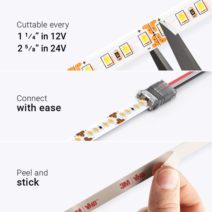 UltraBright™ Industrial Series LED Strip Light CRI90+