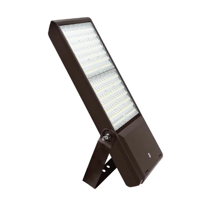 LED Flood Light - FL10 - 500W - 76000LM - High Voltage - Flood Mount - Photocell Included - UL DLC 5.1