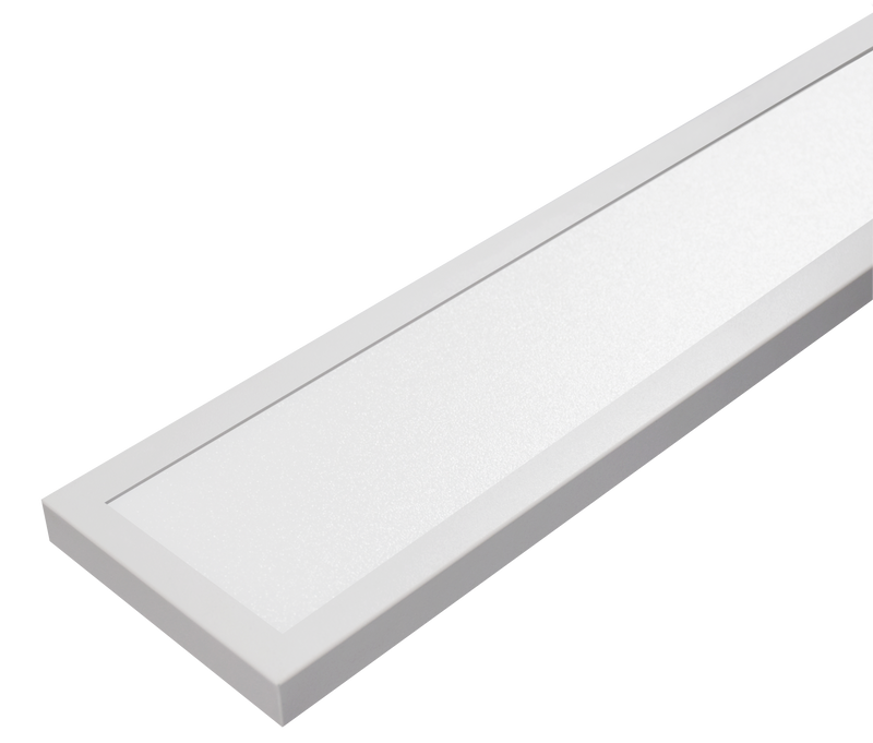 4FT Slim 4" Linear Recessed Light, 3400 Lumen Max, Wattage and CCT Selectable, 110-277V