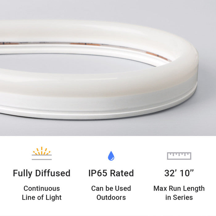 Lucid™ Flexible LED Neon Strip Light - Side Bend - 32FT