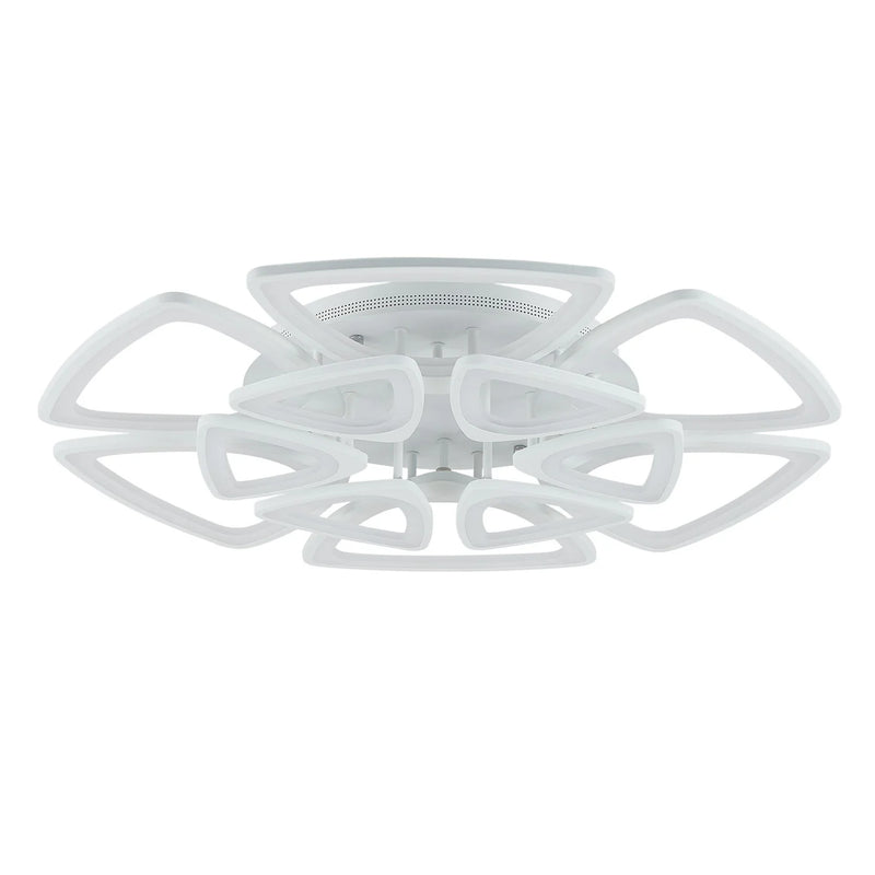 Modern Acrylic 12 Head Ceiling Mount LED Fixture Light