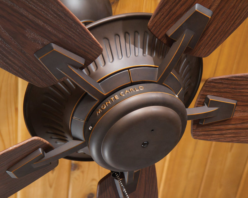 60" Cyclone Outdoor Fan - Roman Bronze