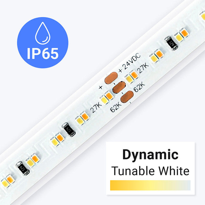Outdoor (IP65) UltraBright™ Accent Dynamic Tunable White LED Strip Light