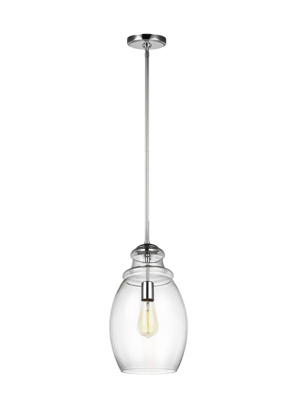 P1484CH, One Light Pendant , Marino Collection