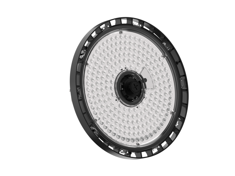 Aries G3 LED UFO High Bay, 80/100/150 Wattage Selectable, 120-277V, 21,000 Lumen, CCT Selectable, Black Finish, Comparable to 320-400 Watt Fixture