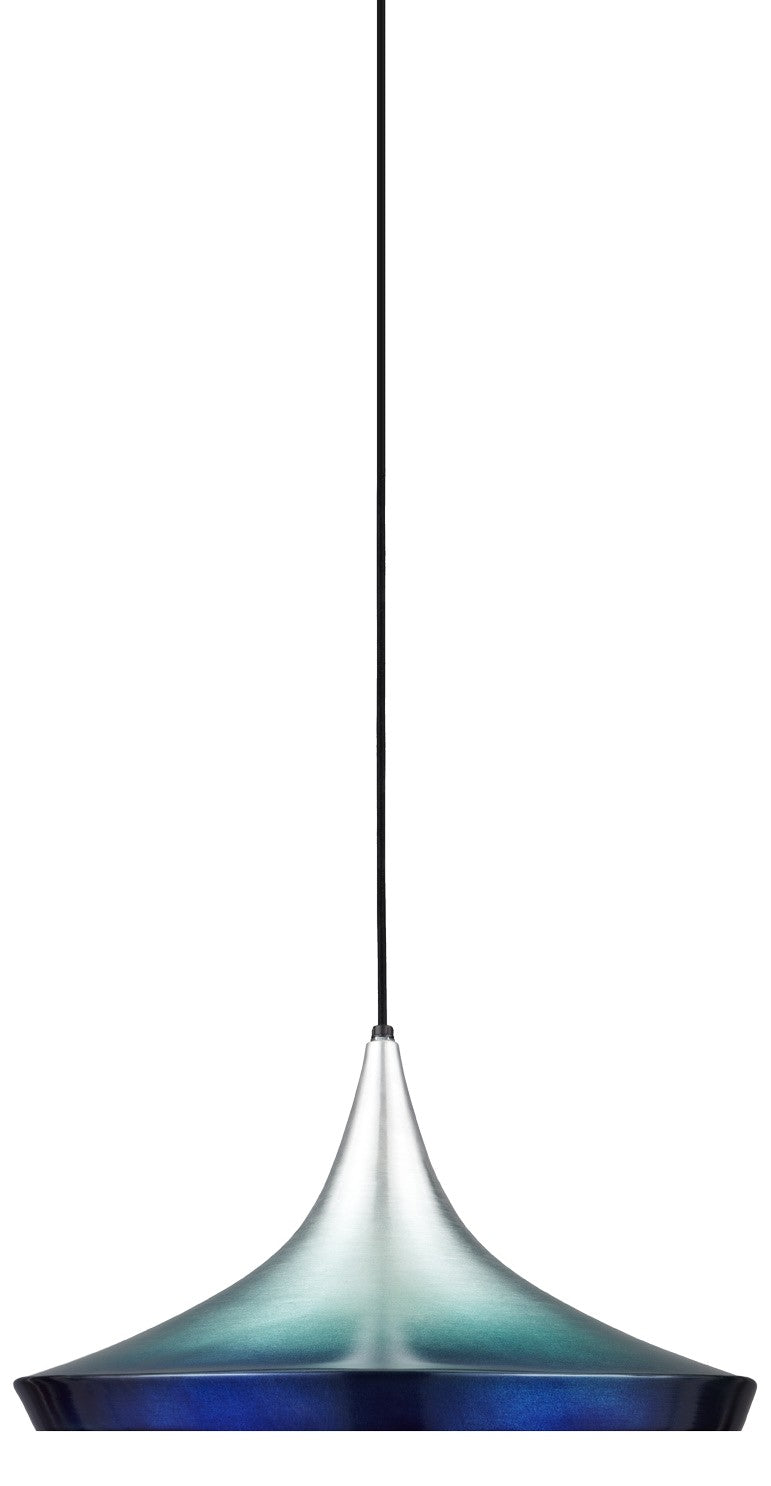 PEM Series 1 Light Pendant, Faded Blue Finish