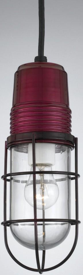 PW1 Series Ceiling Hung Vapor Jar, Multiple Finishes Available