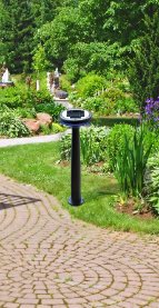 LED Solar Garden Light - 150 Lumens - Solar LED Courtyard Bollard Lights