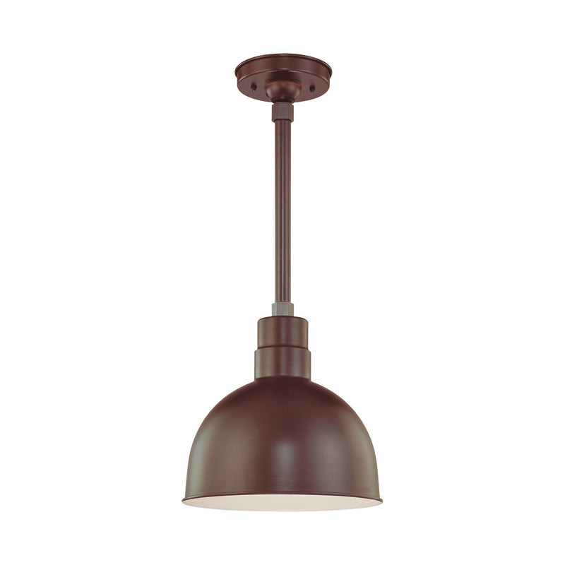 Millennium Lighting 12" RLM/ Deep Bowl Shade (Available in Bronze, Galvanized, Black, Red, and Green Finishes)