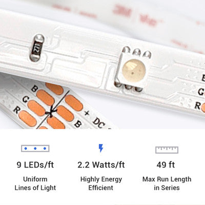 ColorBright™ RGB 150 Color Changing LED Strip Light