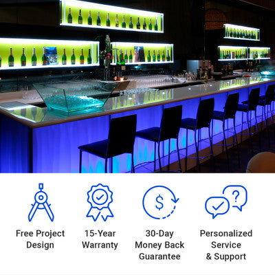 ColorBright™ RGB 150 Color Changing LED Strip Light