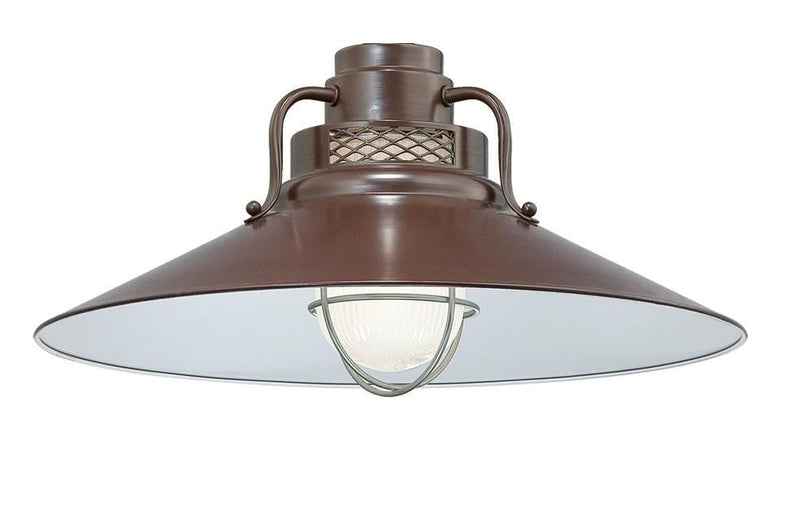 Millennium Lighting 18" RLM/ Gooseneck Mount Railroad Shade (Available in Bronze, Copper, Galvanized and Black Finishes)