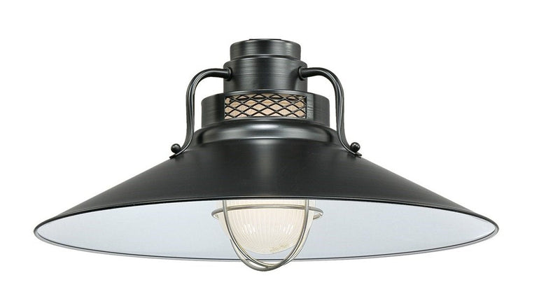 Millennium Lighting 18" RLM/ Gooseneck Mount Railroad Shade (Available in Bronze, Copper, Galvanized and Black Finishes)