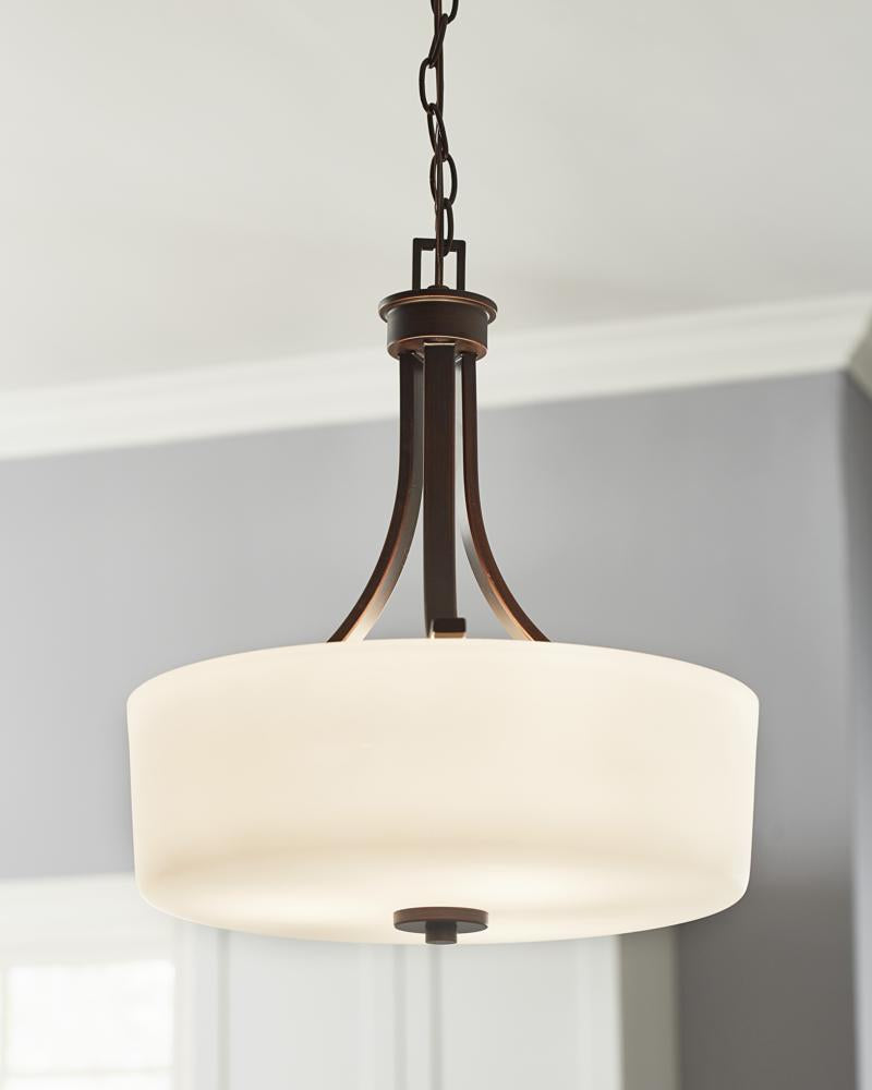 6528803-710, Three Light Pendant , Canfield Collection