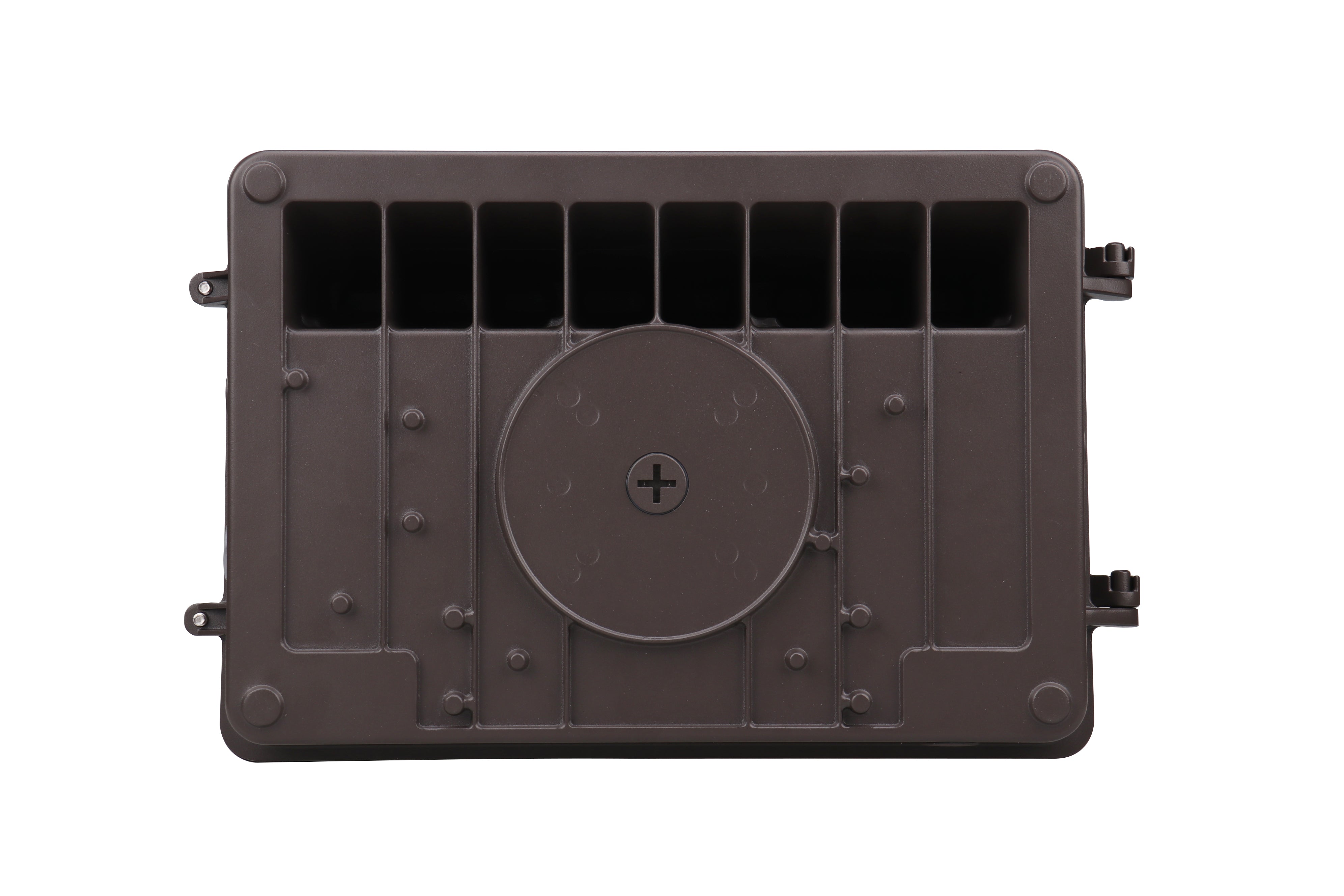 LED Slim Wall Pack Light - 60W - Wattage Selectable - 7980 Lumens - Photocell Included - SLWP - Forward Throw - DLC 5.1 Listed