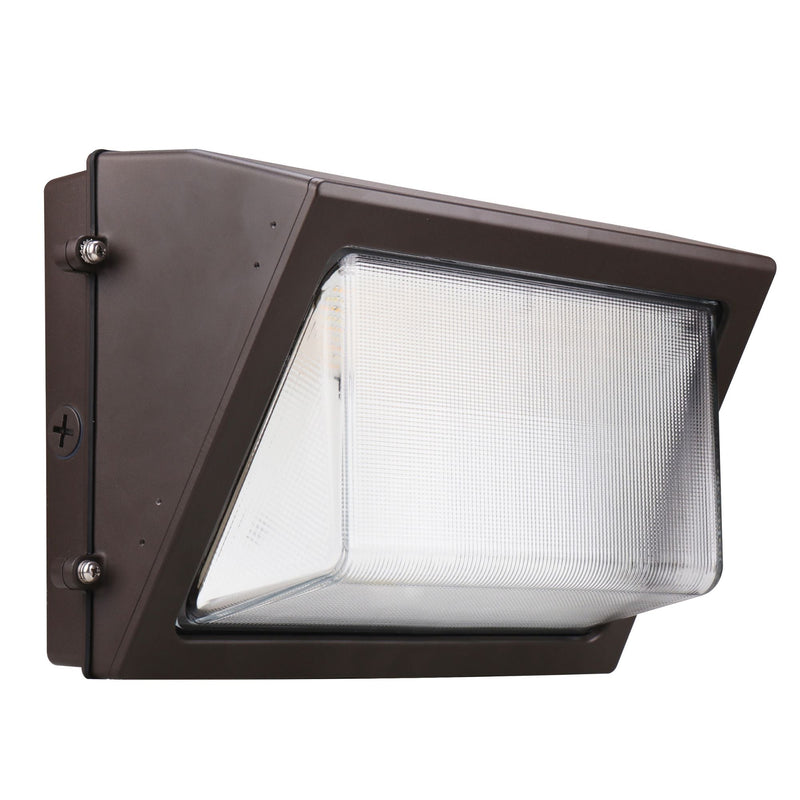 LED Wall Pack Light - 60W - 8,930 Lumens - Photocell Included - SWP5 - Forward Throw - DLC Listed