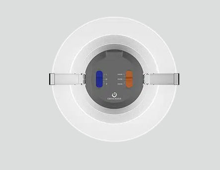 Innofit LED 6" Downlight Retrofit, 2,100 Lumens, 9W/13W/16W Selectable, 120-277V, 3000K/3500K/4000K CCT Selectable