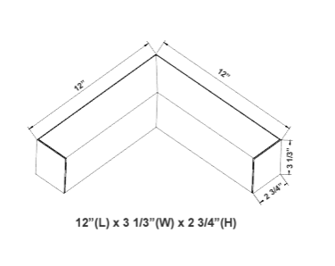 LED L-Shape Superior Architectural Seamless Linear Lights, 2390 Lumen Max, 20W, CCT Selectable, 120-277V