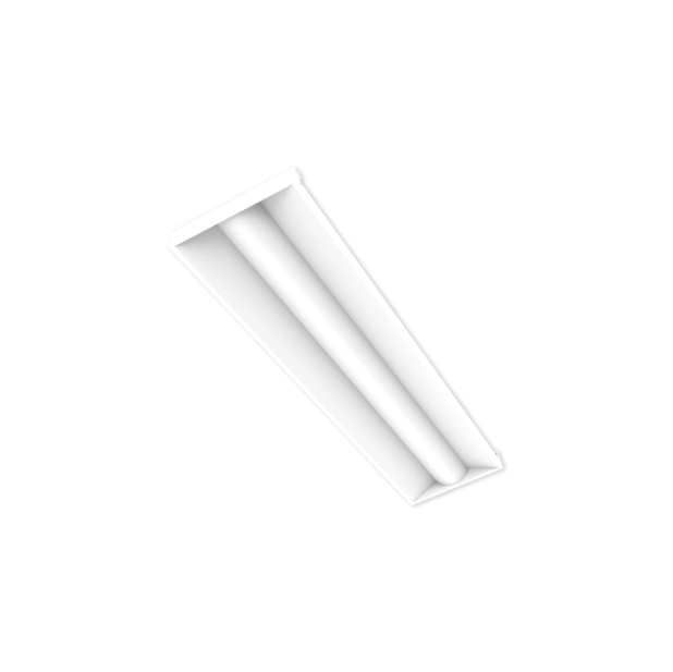 1x4 Foot LED Volumetric Troffer, 4000 Lumen Max, Wattage and CCT Selec ...