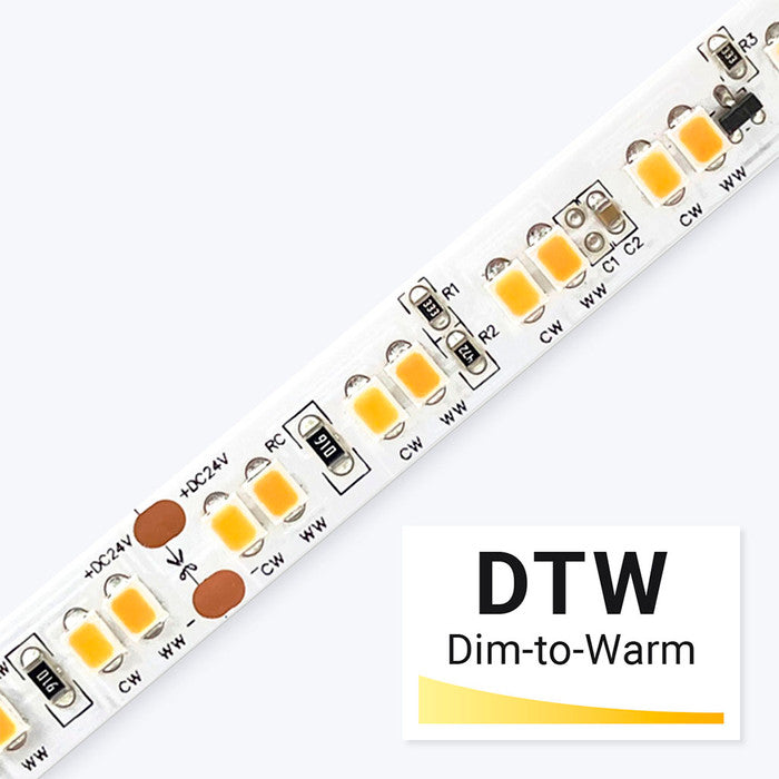 UltraBright™ Sienna Dim-to-Warm Series LED Strip Light