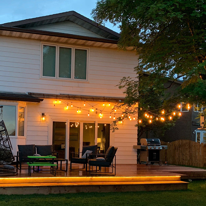 Outdoor (IP65) UltraBright™ Sienna Dim-to-Warm Series LED Strip Light