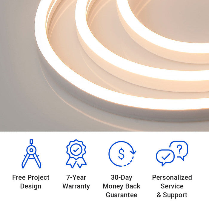 Lucid™ Flexible LED Neon Strip Light - Side Bend - 32FT