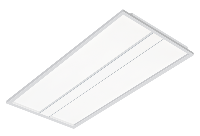 2x4 Back-Lit LED Troffer, 5500 Lumen Max, Wattage and CCT Selectable, Emergency Backup, 120-277V