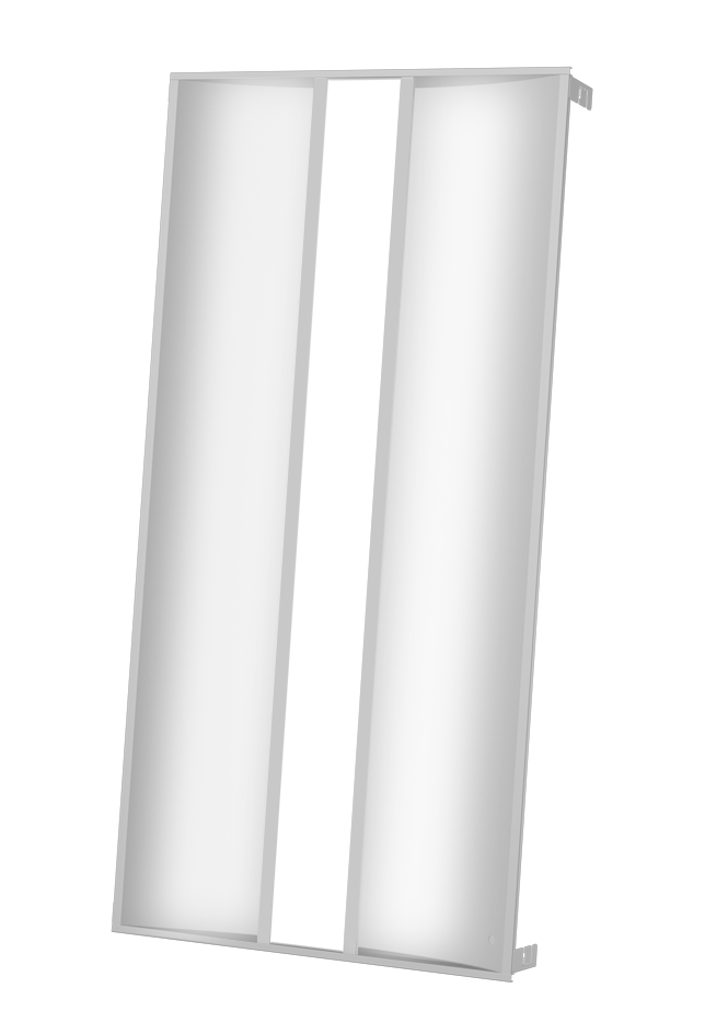 2x4 Premium Indirect LED Troffer, 5500 Lumen Max, Wattage and CCT Selectable, Dimming, 120-277V