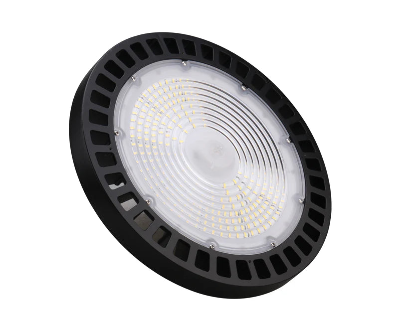 240W LED UFO High Bay Light – 34,800 Lumens, Hook Mount, 6kV Surge Protection, UL & DLC 5.1 Certified