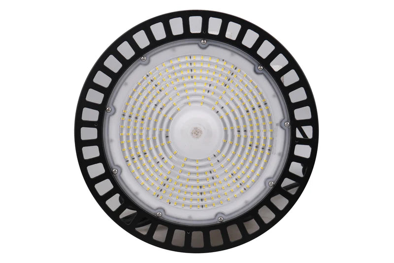 240W LED UFO High Bay Light – 34,800 Lumens, Hook Mount, 6kV Surge Protection, UL & DLC 5.1 Certified