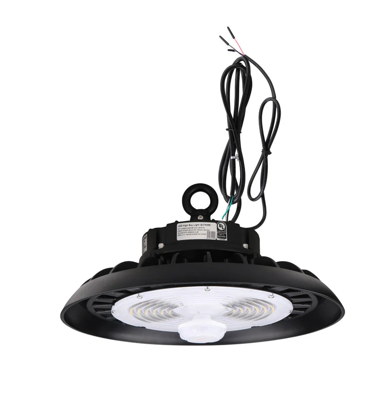 LED High Bay - 200W - 32,600 Lumens - Motion Sensor - UHBM - Hook Mount - UL+DLC5.1